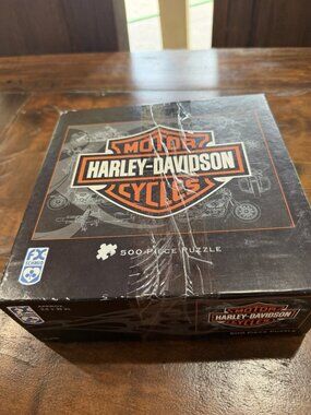 2003 FX Schmid Harley Davidson Motor Cycles 500 Piece Puzzle 81319